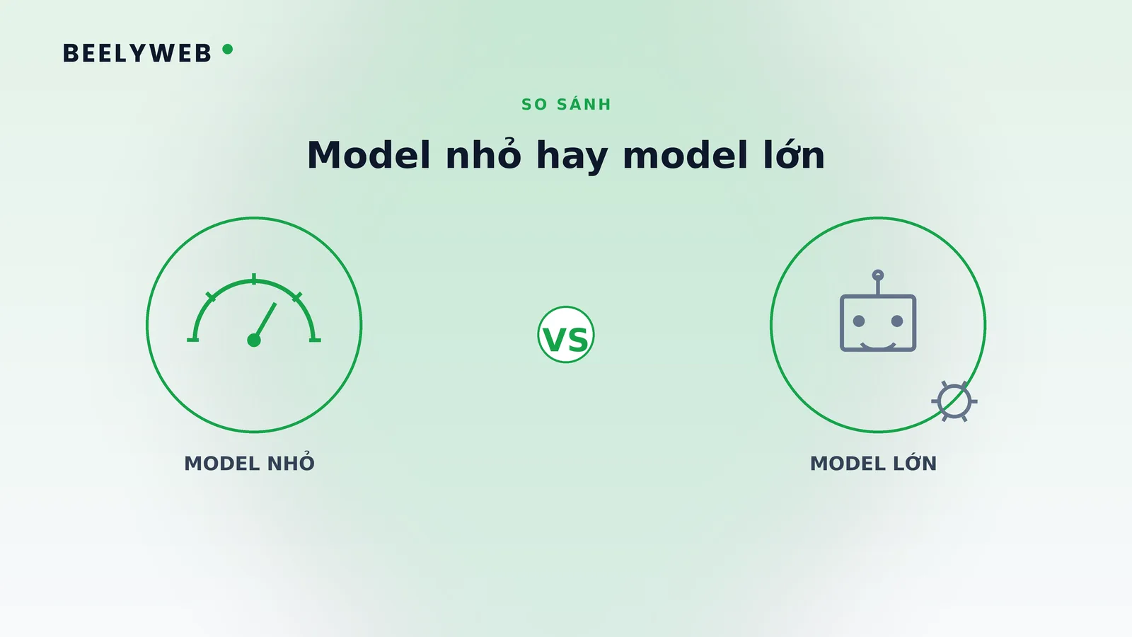 Model nhỏ hay model lớn: chọn đúng để không đốt tiền vô ích