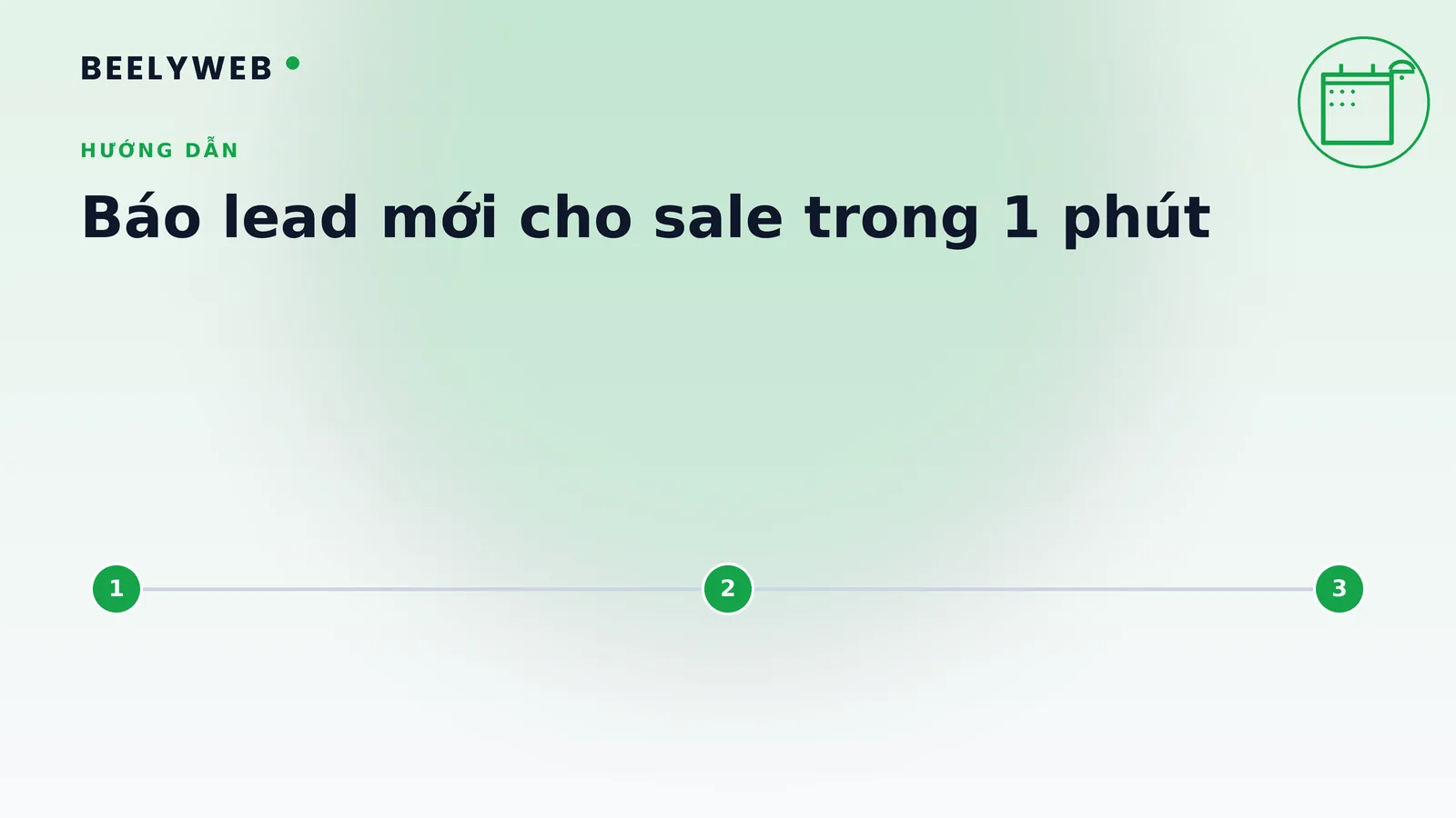 Tự động báo lead mới cho sale qua Zalo và email trong 1 phút